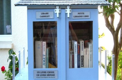 Construire une bibliothèque de rue | myBookBox by Cross Media Concept