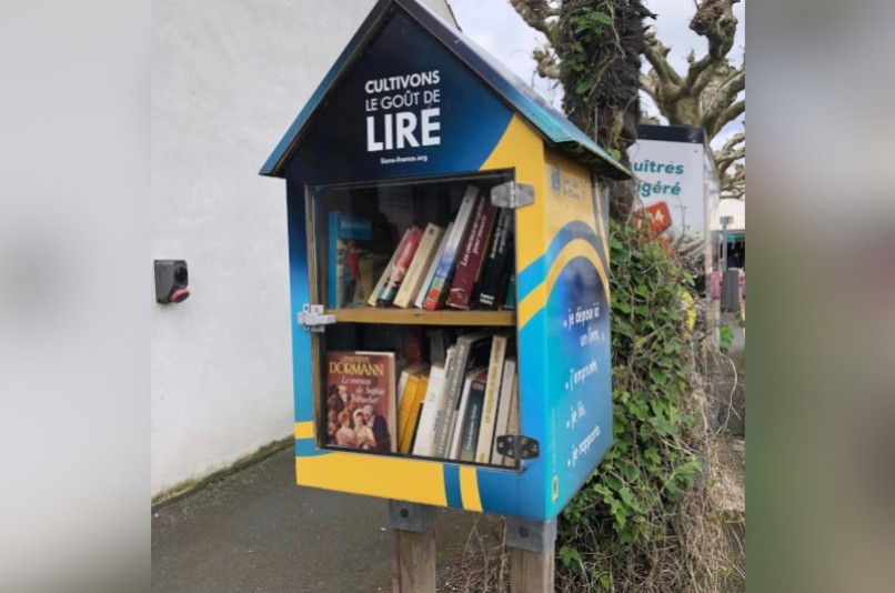 Boîte à livres - Marché, SAINT-DENIS-D'OLÉRON | myBookBox by Cross Media Concept, l'annuaire collaboratif des bibliothèques partagées