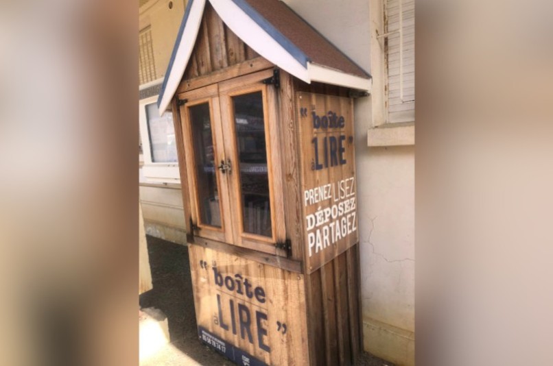 Boîte à livres - Place Georges Duffau, BISCARROSSE | myBookBox by Cross Media Concept, l'annuaire collaboratif des bibliothèques partagées