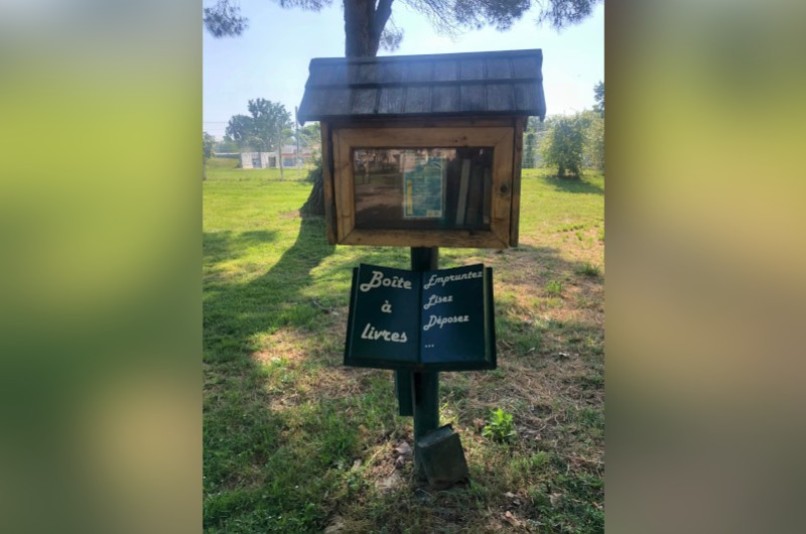 Boîte à livres - Base de loisirs, FLEURANCE | myBookBox by Cross Media Concept, l'annuaire collaboratif des bibliothèques partagées