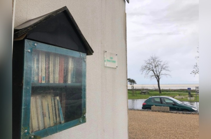 Boîte à livres - Salle Henri Corbe, BARZAN | myBookBox by Cross Media Concept, l'annuaire collaboratif des bibliothèques partagées