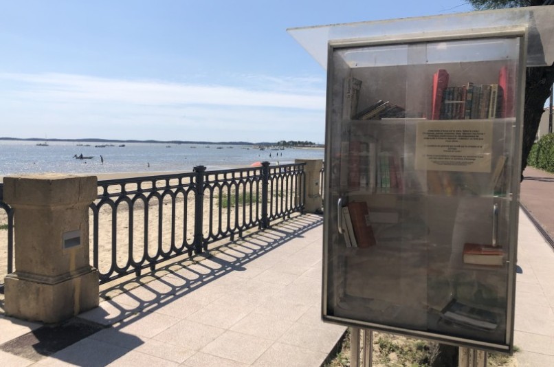 Boîte à livres - Allée Gambetta, ANDERNOS-LES-BAINS | myBookBox by Cross Media Concept, l'annuaire collaboratif des bibliothèques partagées