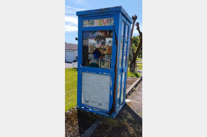 Bo&icirc;te &agrave; livres - Rue du Huit Mai, CHAILL&Eacute;-LES-MARAIS | myBookBox by Cross Media Concept, l'annuaire collaboratif des biblioth&egrave;ques partag&eacute;es