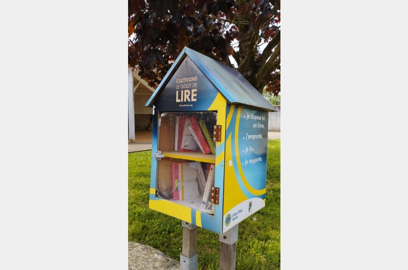 Bo&icirc;te &agrave; livres - Parc Simenon, MARSILLY | myBookBox by Cross Media Concept, l'annuaire collaboratif des biblioth&egrave;ques partag&eacute;es