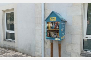 Boîte à livres - Place Robert Chatelier, SOUBISE | myBookBox by Cross Media Concept, l'annuaire collaboratif des bibliothèques partagées