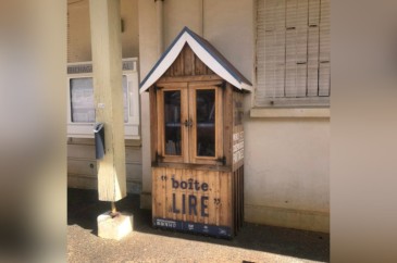 Boîte à livres - Place Georges Duffau, BISCARROSSE | myBookBox by Cross Media Concept, l'annuaire collaboratif des bibliothèques partagées